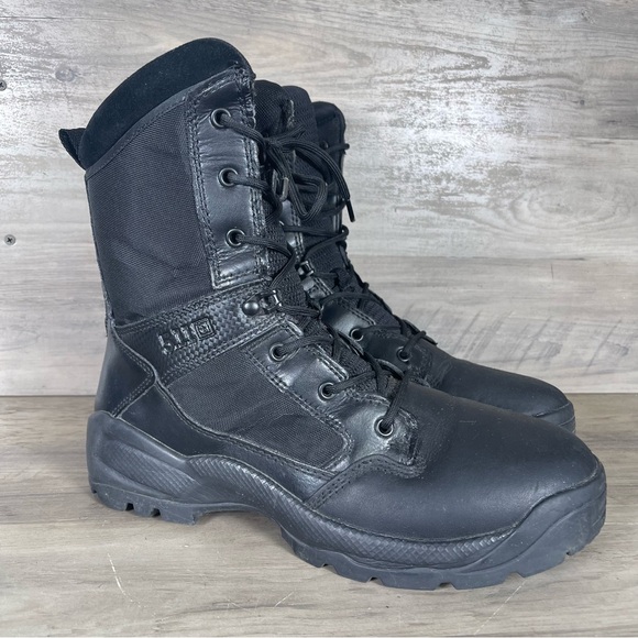5.11 Tactical Other - 5.11 Tactical Mens 11 Black Lace Up Combat Boots Gorpcore Moto Biker Grunge
